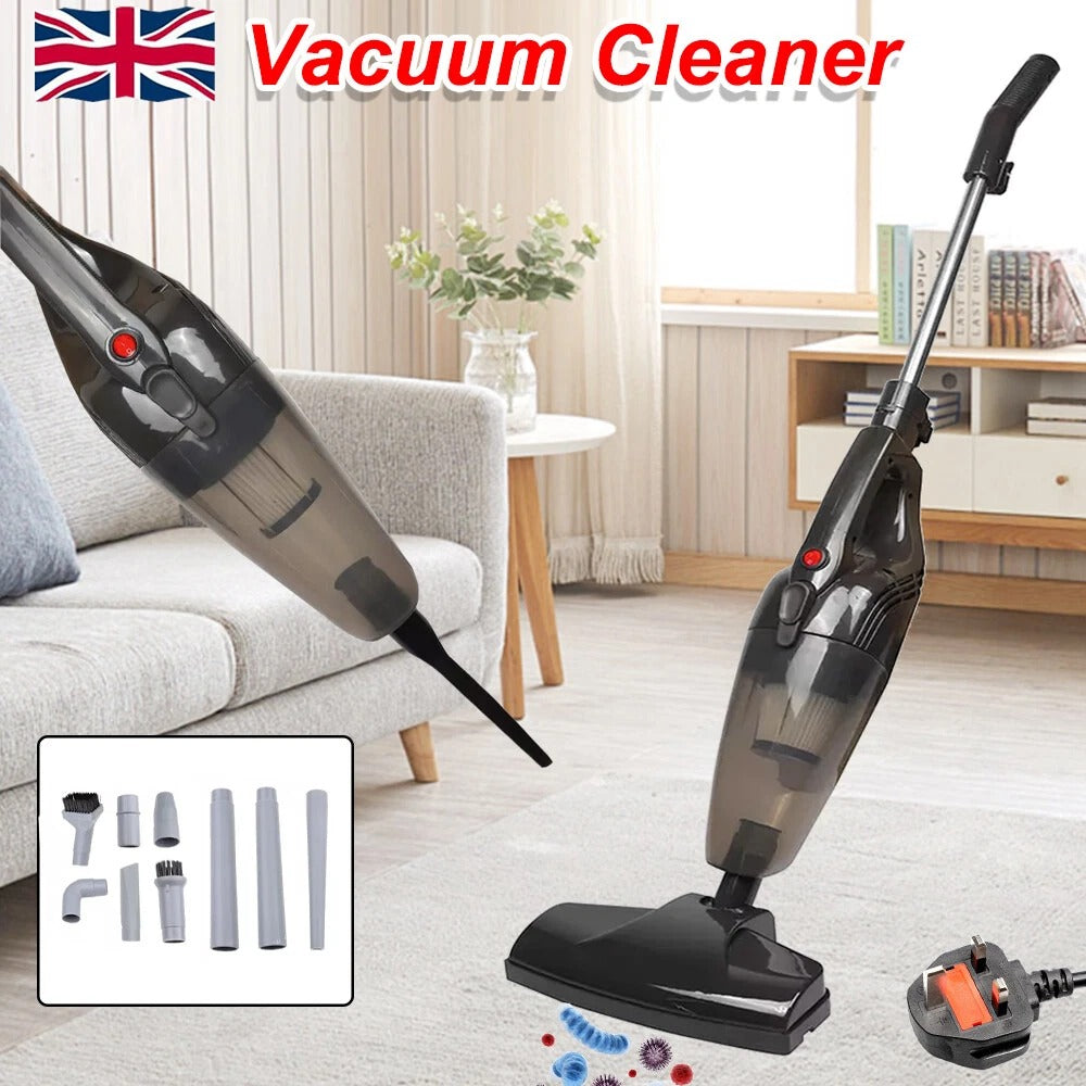 2-in-1 Stick Handheld Vacuum Vacuum Cleaner For Carpet Floor Pet Hair 15000pa