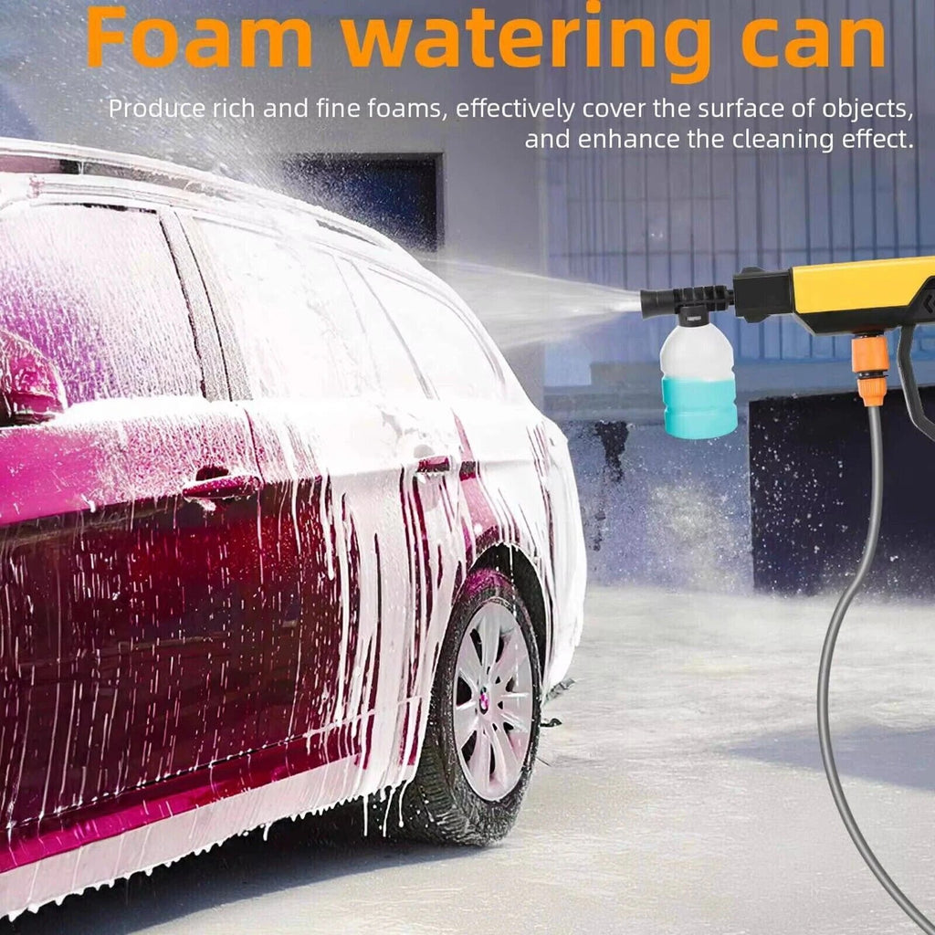 2 Battery Cordless Car High Pressure Washer Jet Water Wash Cleaner Gun Portable